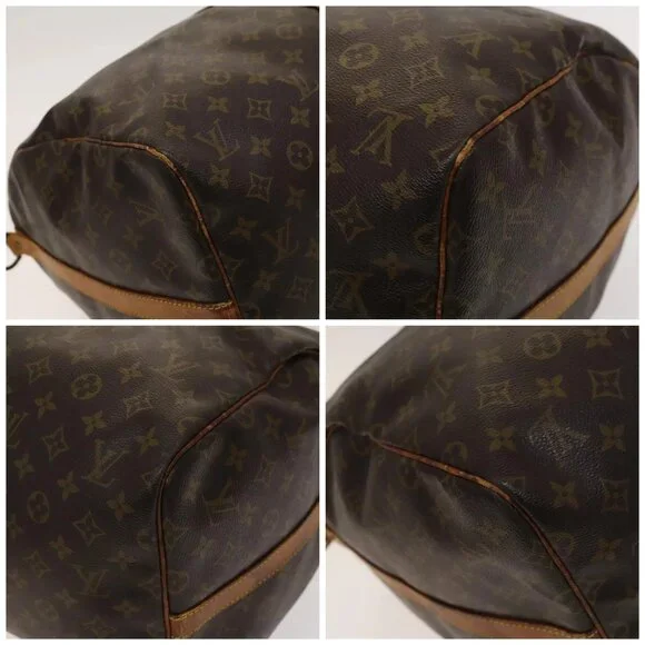 LOUIS VUITTON Monogram Keepall Bandouliere 55 Boston Bag M41414 LV Auth ac3775 - Picture 14 of 16